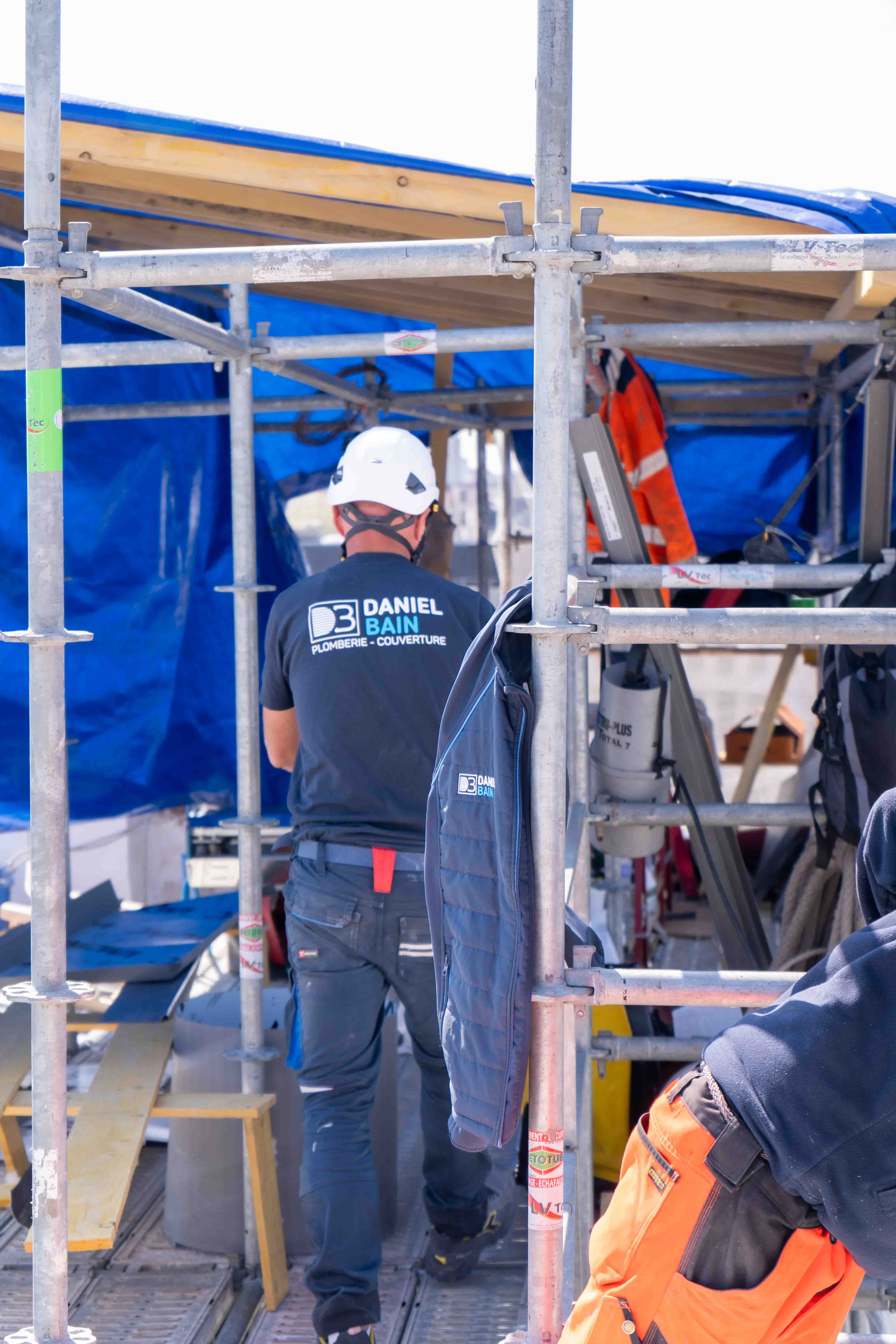 Travaux à la corde Daniel Bain — Paris Île-de-France 3