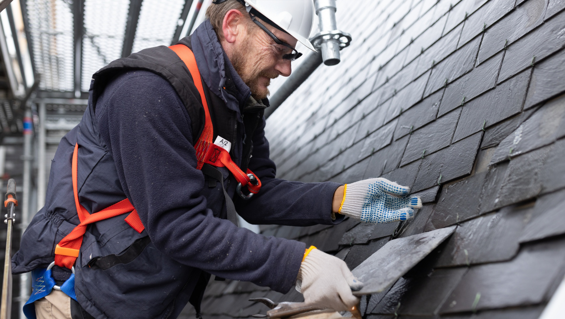 Chantier couverture Daniel Bain — Île-de-France 3